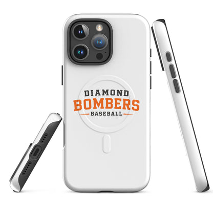 Magsafe Tough Case for iPhone | Diamond Bombers | Modern Script Logo