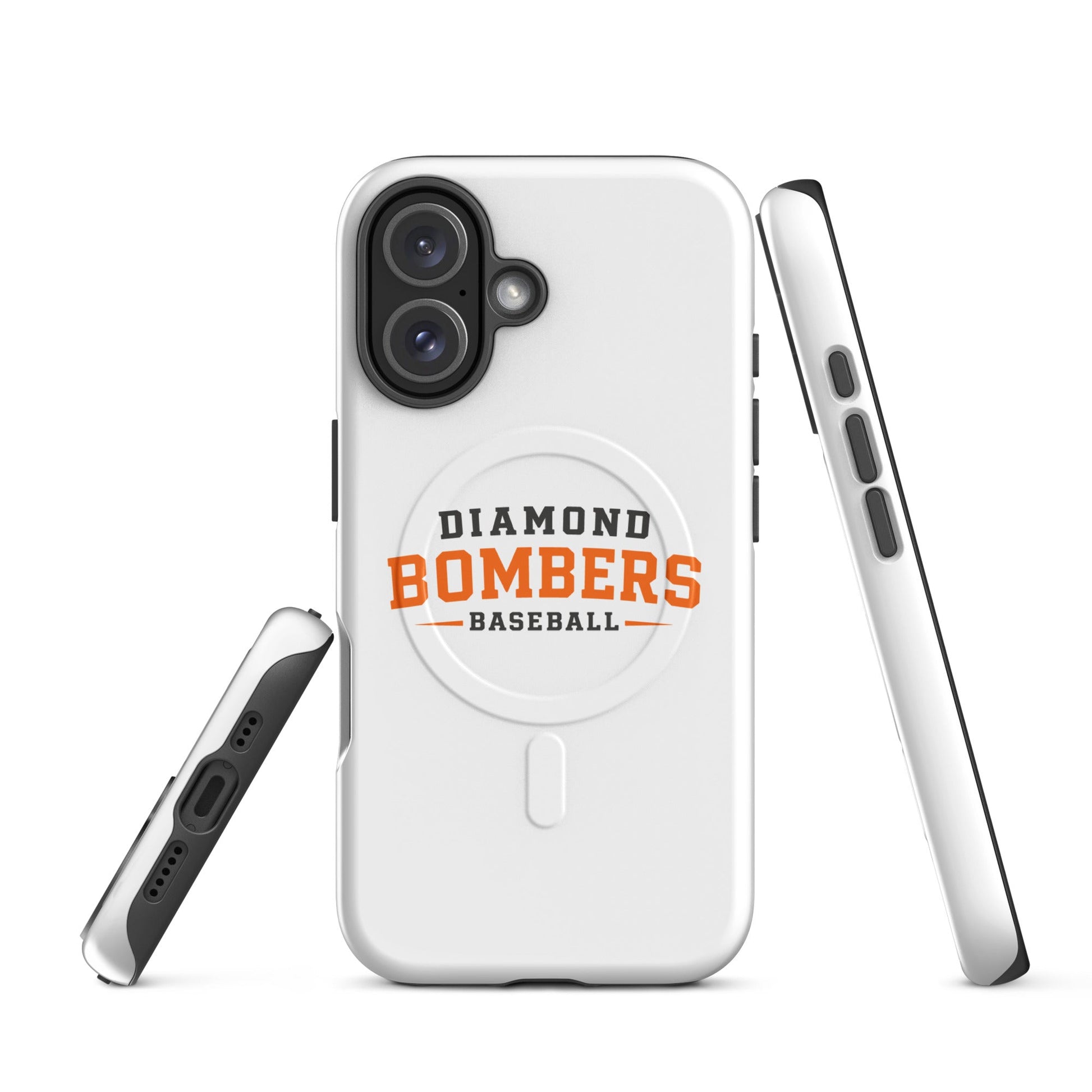 Magsafe Tough Case for iPhone | Diamond Bombers | Modern Script Logo