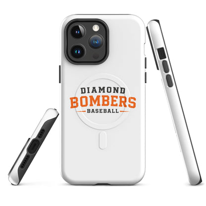 Magsafe Tough Case for iPhone | Diamond Bombers | Modern Script Logo