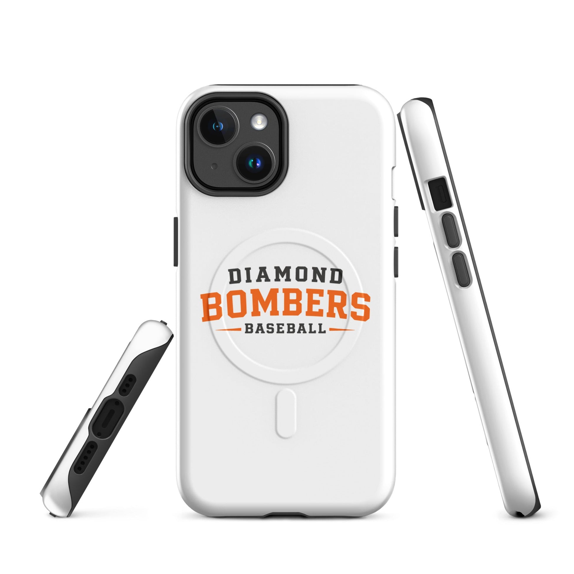Magsafe Tough Case for iPhone | Diamond Bombers | Modern Script Logo