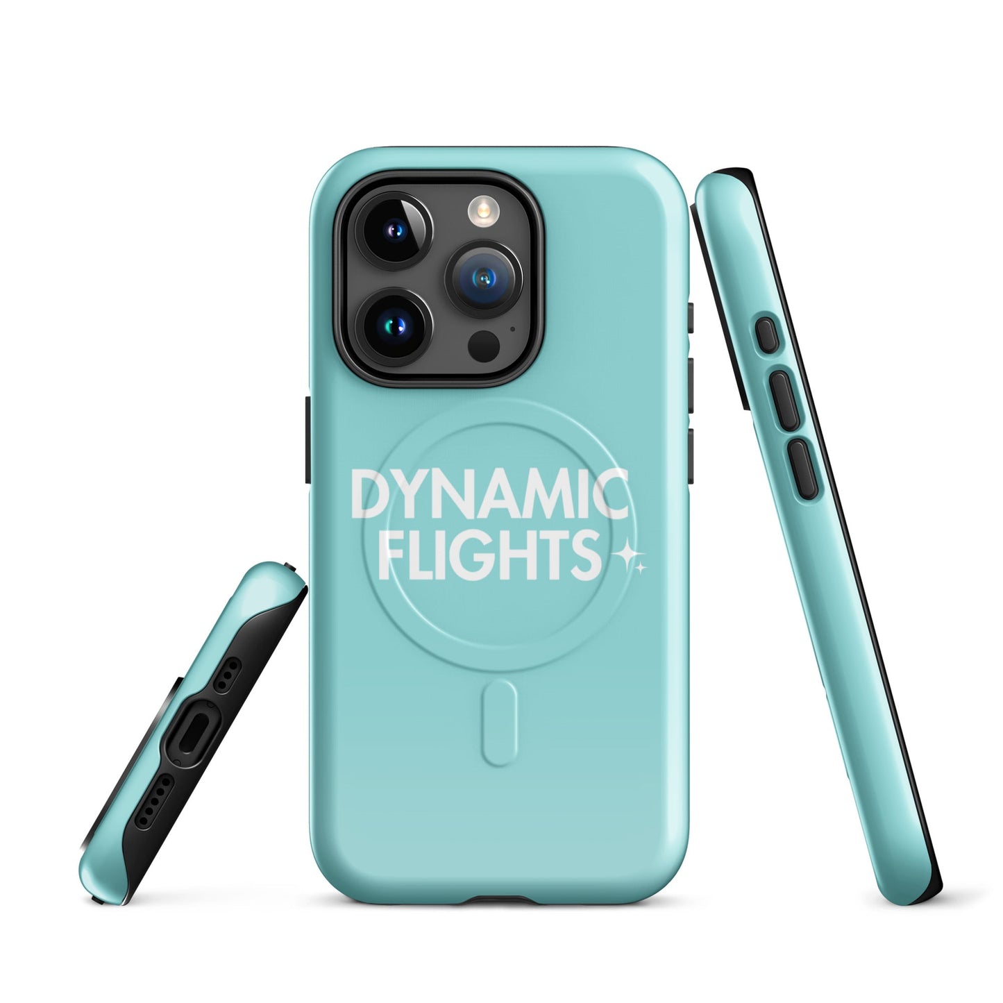 Magsafe Tough Case for iPhone | Dynamic Flights Gymnastics | Alt Logo