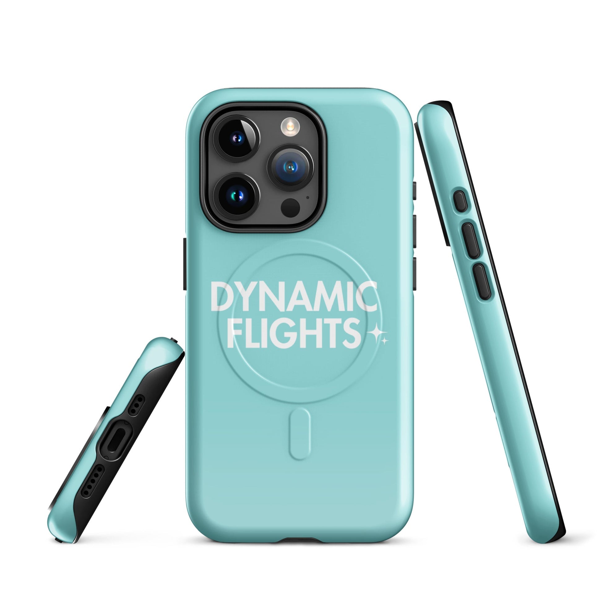 Magsafe Tough Case for iPhone | Dynamic Flights Gymnastics | Alt Logo