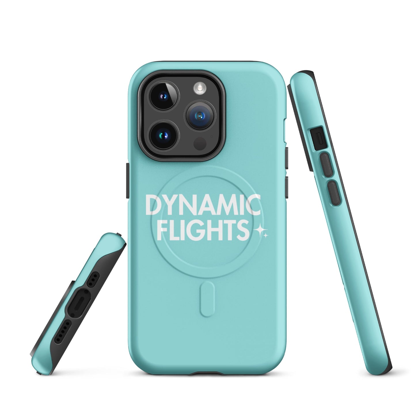 Magsafe Tough Case for iPhone | Dynamic Flights Gymnastics | Alt Logo