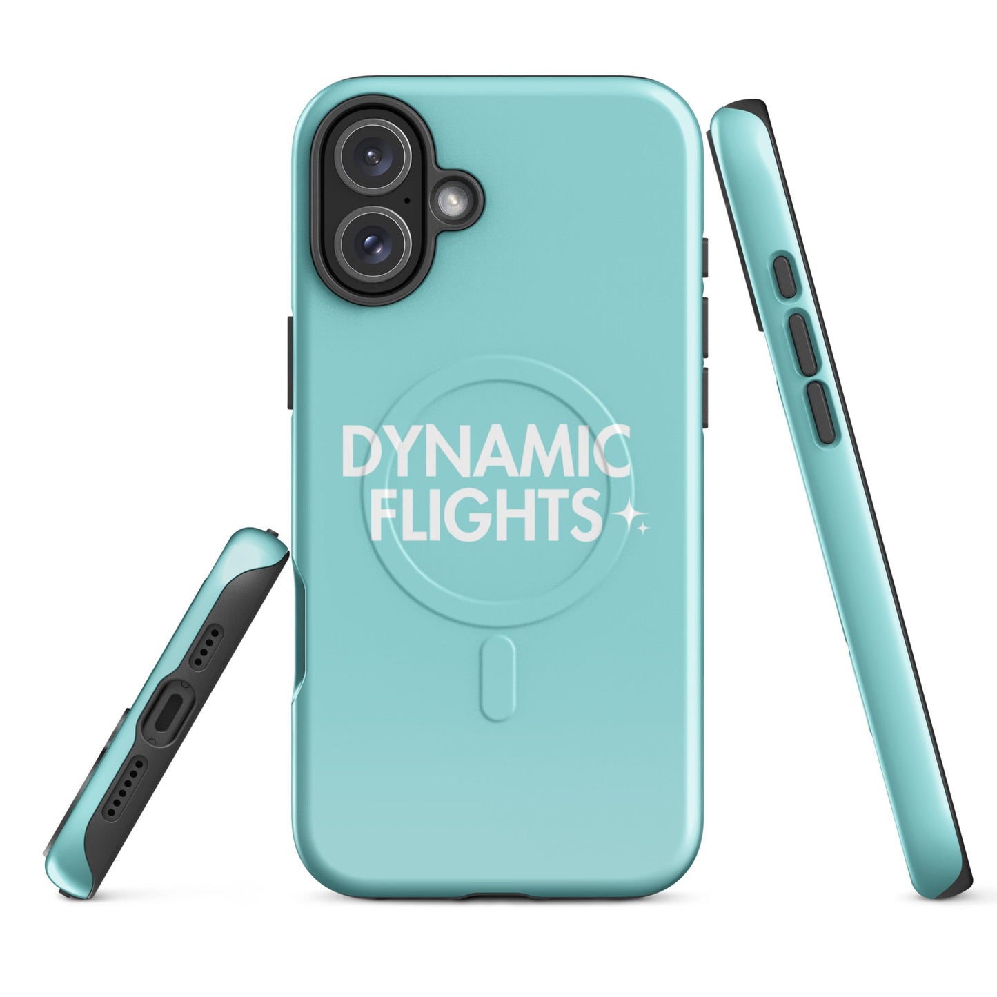 Magsafe Tough Case for iPhone | Dynamic Flights Gymnastics | Alt Logo