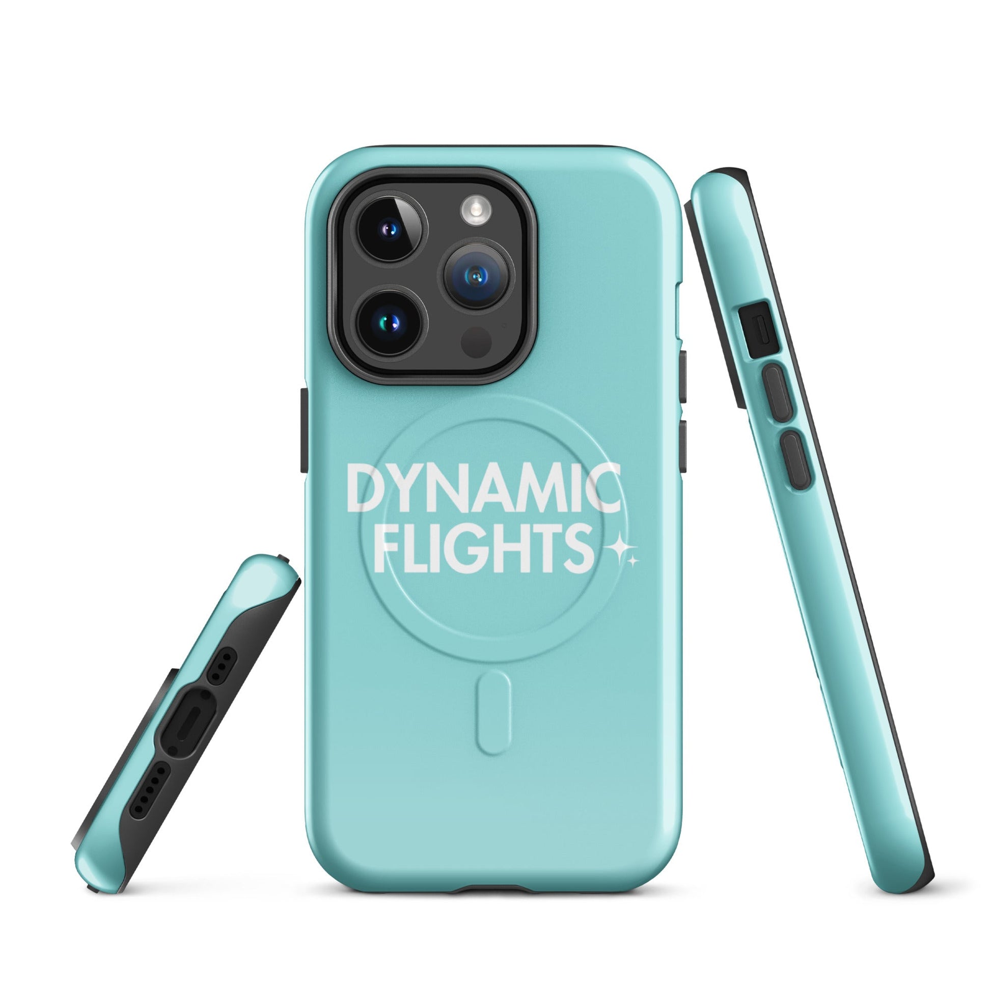 Magsafe Tough Case for iPhone | Dynamic Flights Gymnastics | Alt Logo