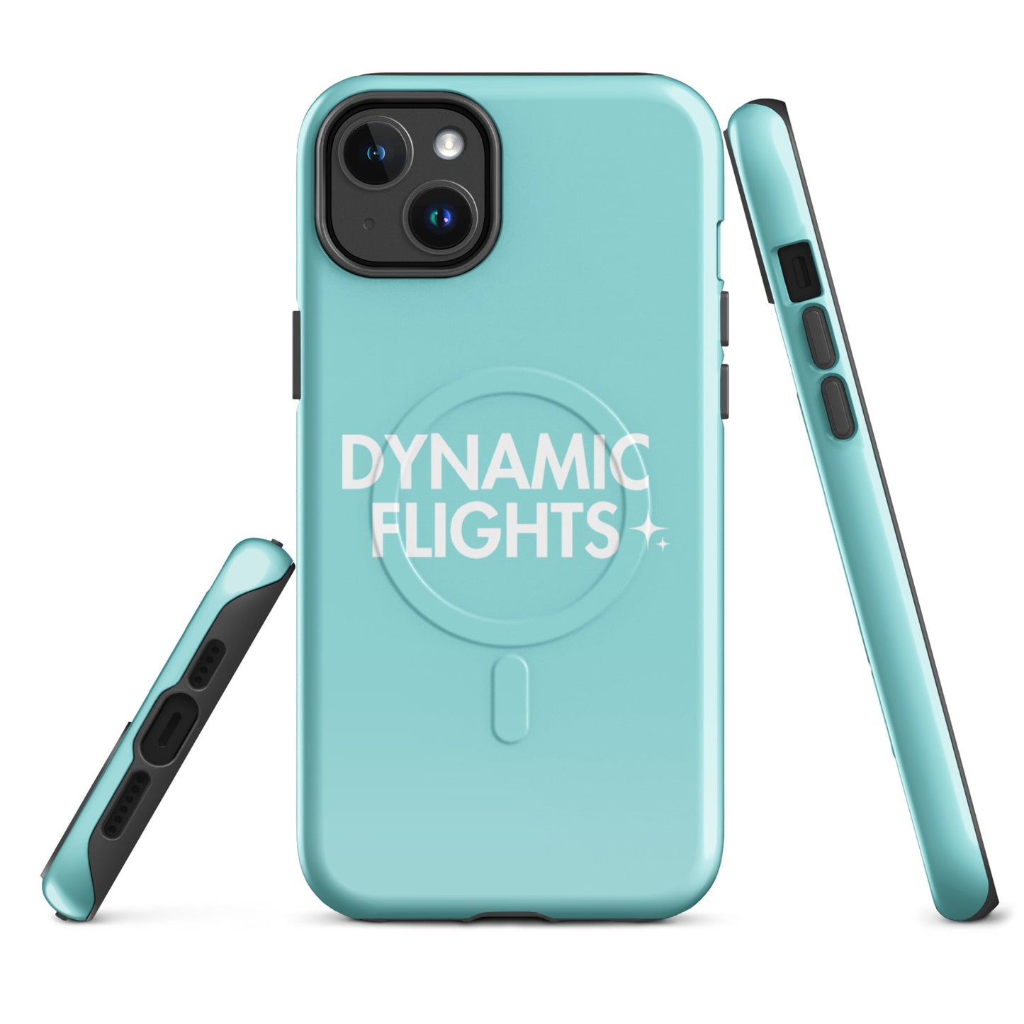 Magsafe Tough Case for iPhone | Dynamic Flights Gymnastics | Alt Logo