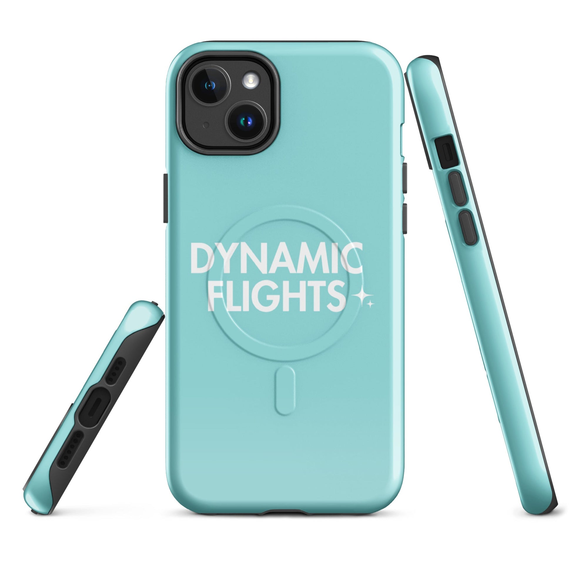 Magsafe Tough Case for iPhone | Dynamic Flights Gymnastics | Alt Logo