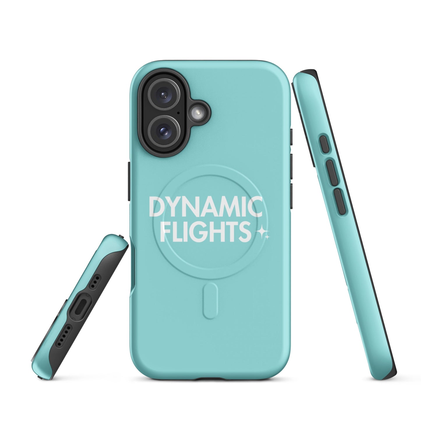 Magsafe Tough Case for iPhone | Dynamic Flights Gymnastics | Alt Logo