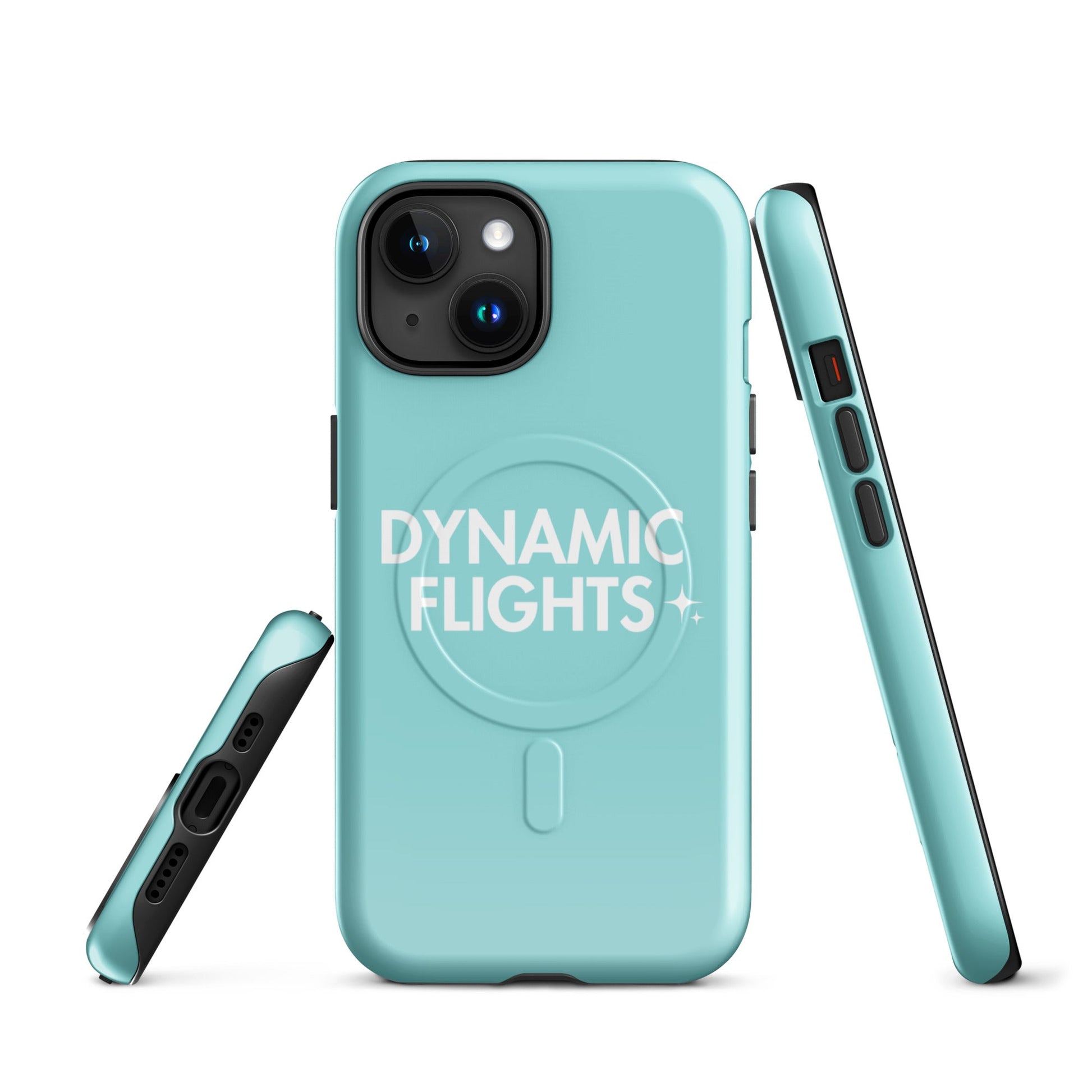 Magsafe Tough Case for iPhone | Dynamic Flights Gymnastics | Alt Logo