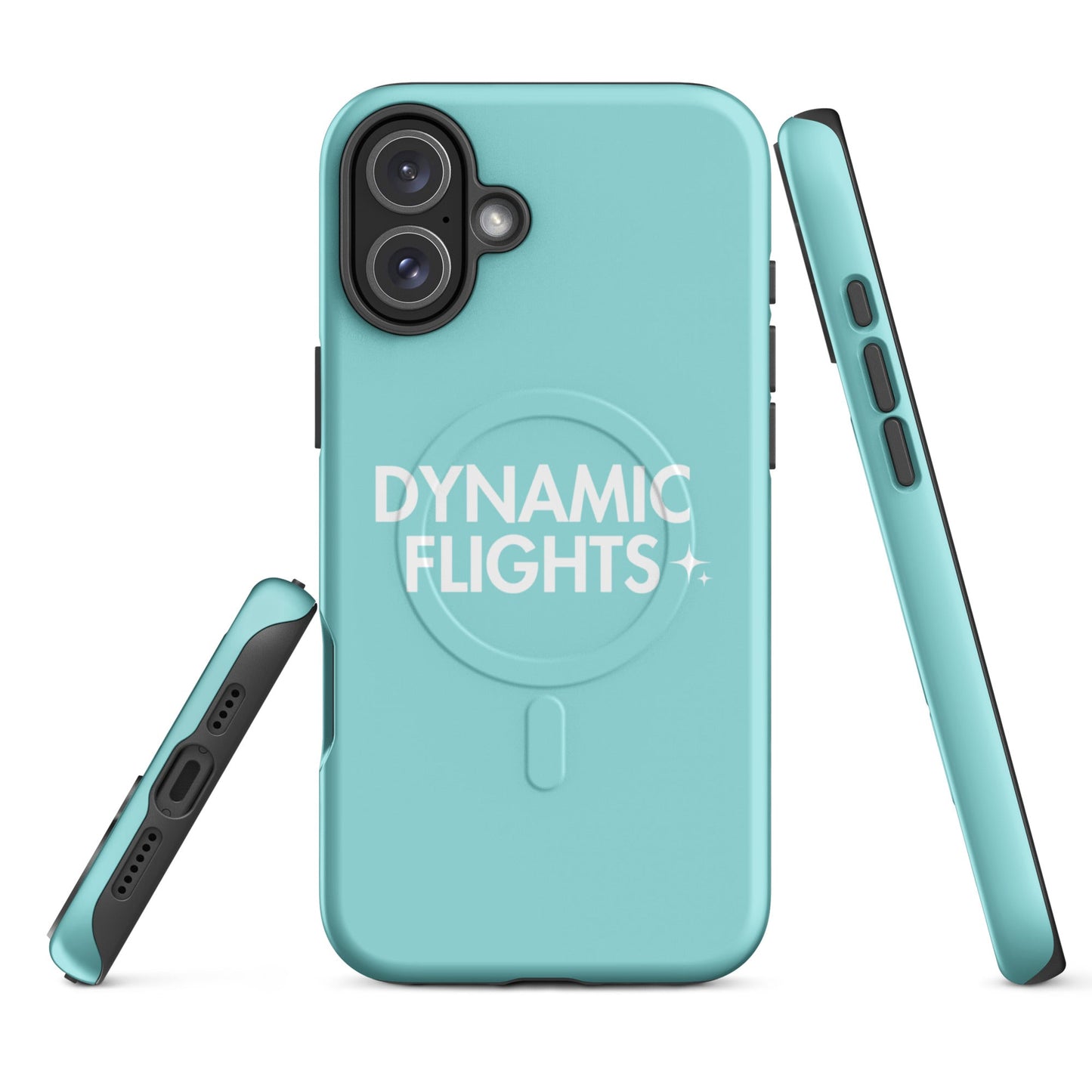 Magsafe Tough Case for iPhone | Dynamic Flights Gymnastics | Alt Logo