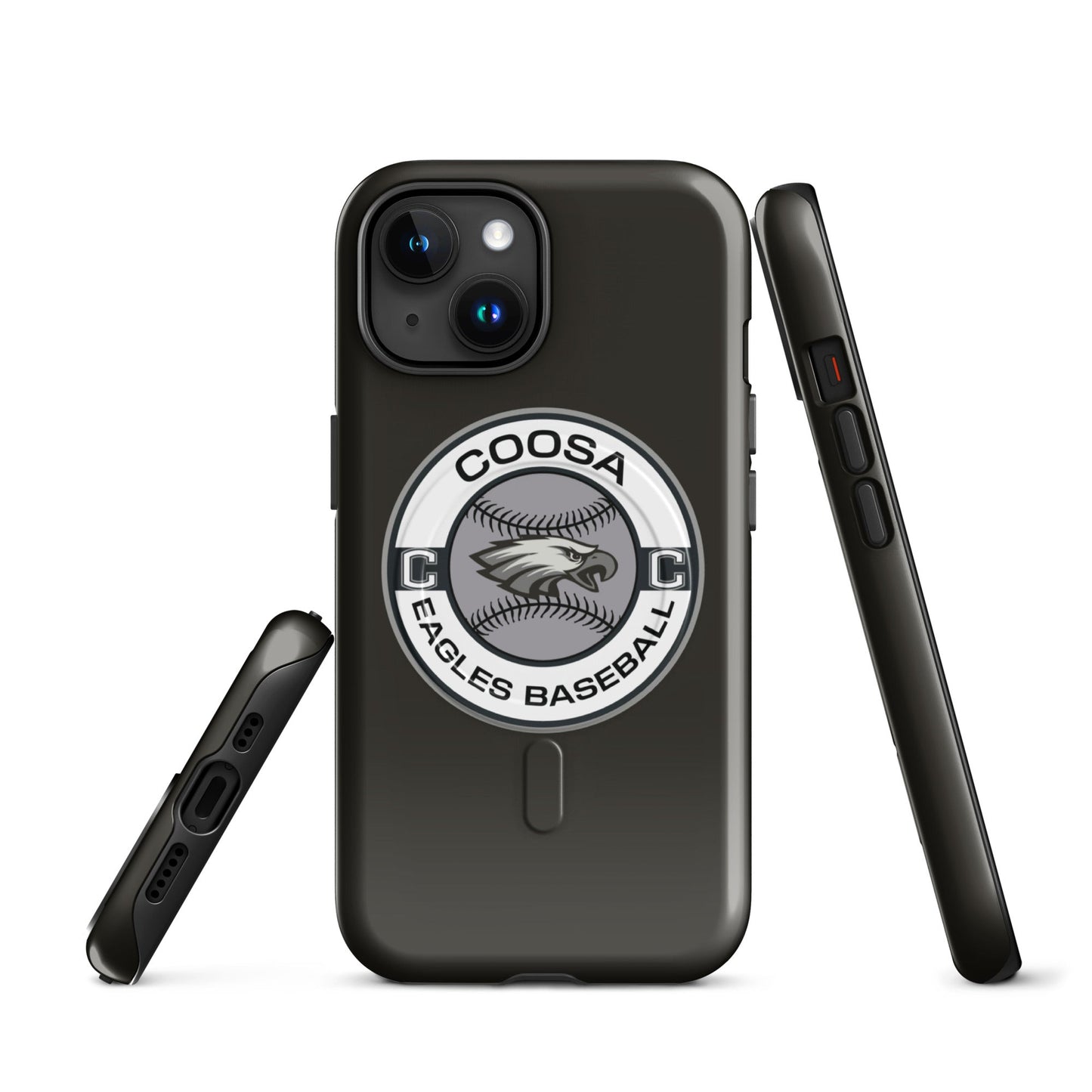 Magsafe Tough Case for iPhone | Eagles Baseball | Badge Logo