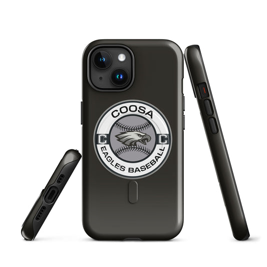 Magsafe Tough Case for iPhone | Eagles Baseball | Badge Logo