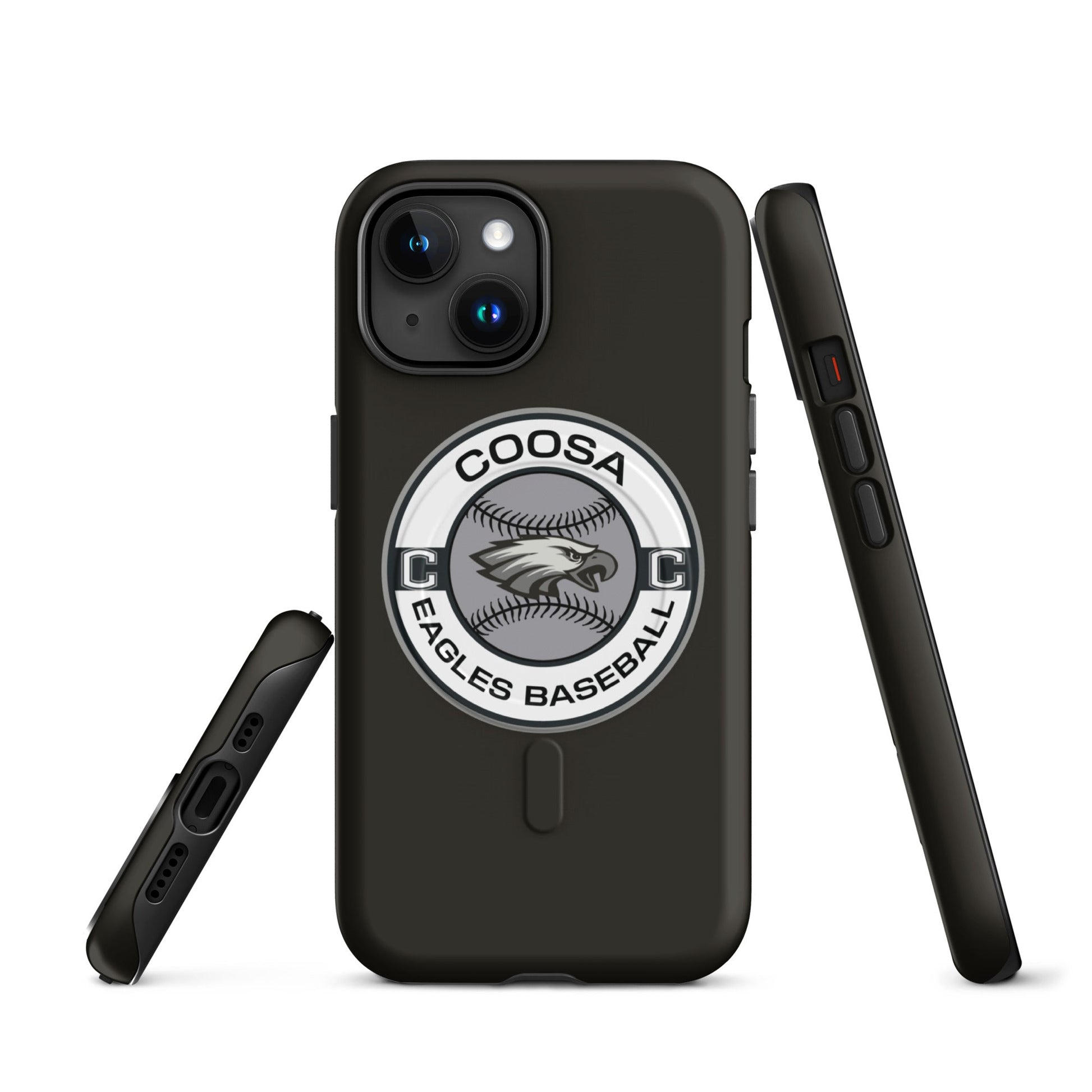 Magsafe Tough Case for iPhone | Eagles Baseball | Badge Logo