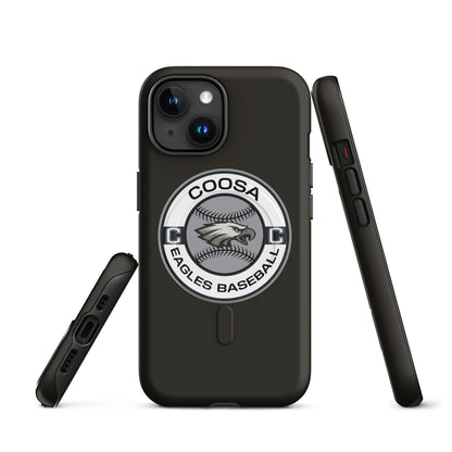 Magsafe Tough Case for iPhone | Eagles Baseball | Badge Logo