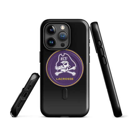 Magsafe Tough Case for iPhone | ECU Club Womens Lacrosse | Badge Logo