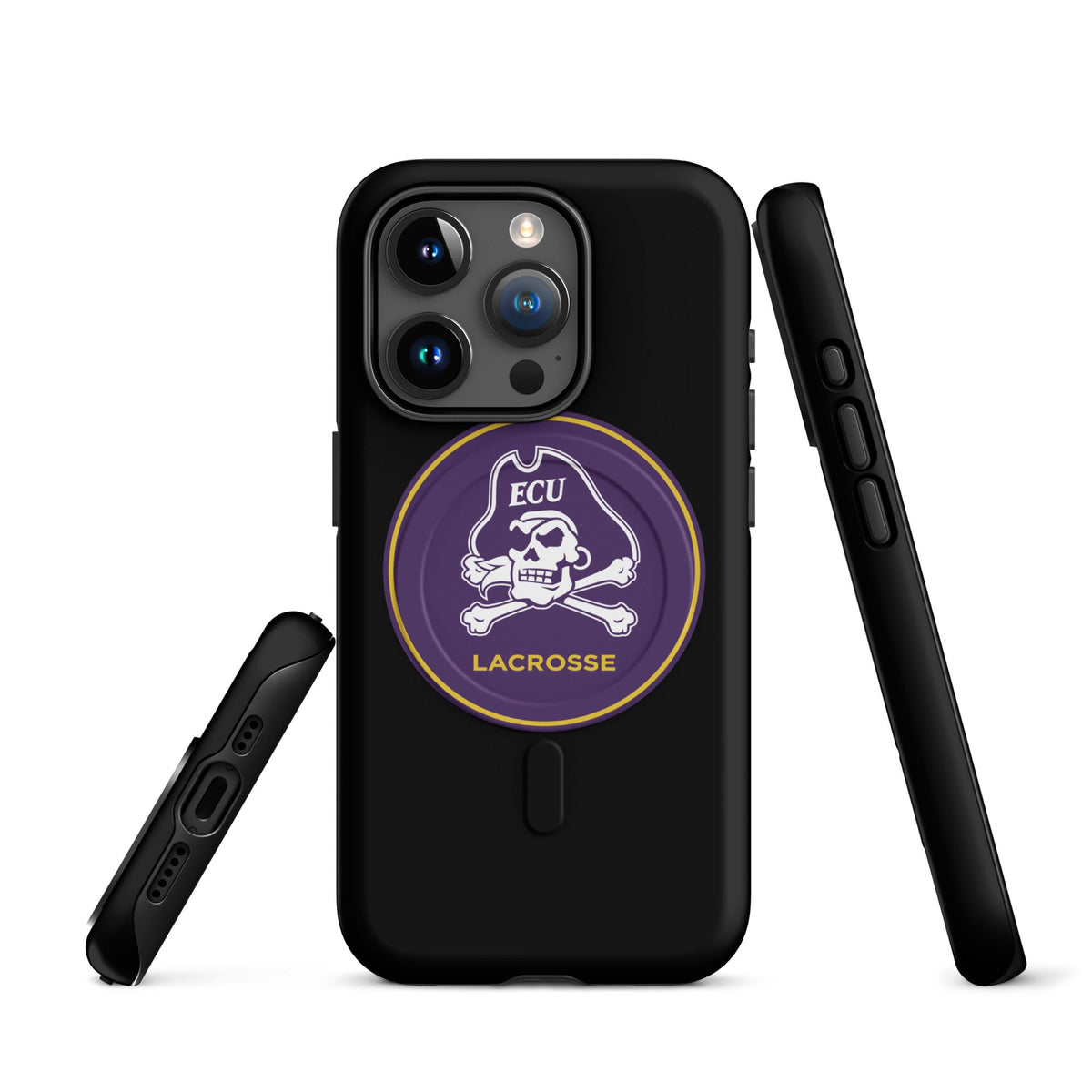 Magsafe Tough Case for iPhone | ECU Club Womens Lacrosse | Badge Logo
