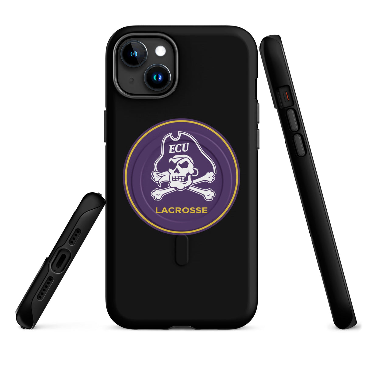 Magsafe Tough Case for iPhone | ECU Club Womens Lacrosse | Badge Logo