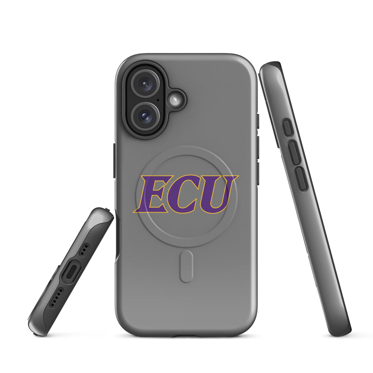 Magsafe Tough Case for iPhone | ECU Club Womens Lacrosse | Crest Logo