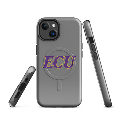 Magsafe Tough Case for iPhone | ECU Club Womens Lacrosse | Crest Logo