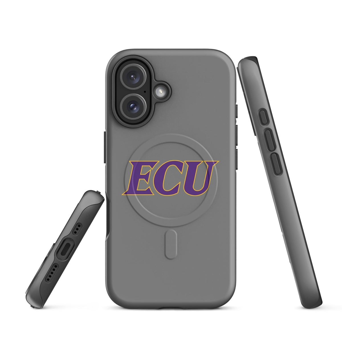 Magsafe Tough Case for iPhone | ECU Club Womens Lacrosse | Crest Logo