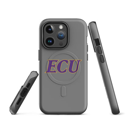 Magsafe Tough Case for iPhone | ECU Club Womens Lacrosse | Crest Logo