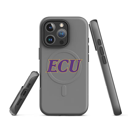Magsafe Tough Case for iPhone | ECU Club Womens Lacrosse | Crest Logo