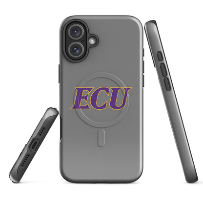 Magsafe Tough Case for iPhone | ECU Club Womens Lacrosse | Crest Logo