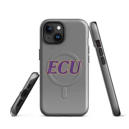 Magsafe Tough Case for iPhone | ECU Club Womens Lacrosse | Crest Logo