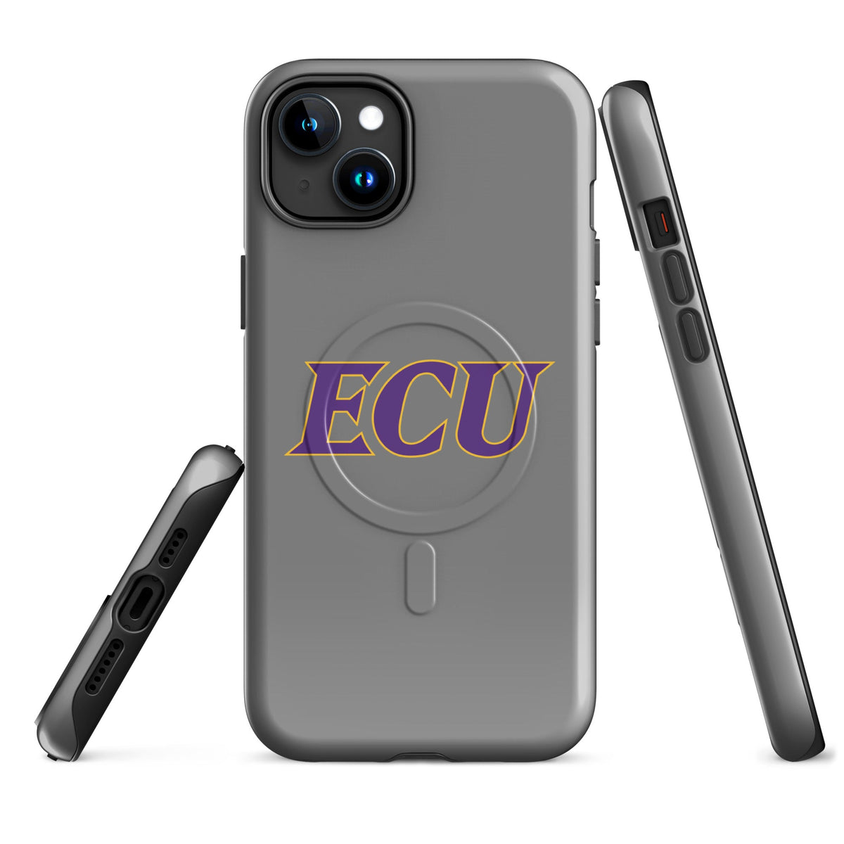 Magsafe Tough Case for iPhone | ECU Club Womens Lacrosse | Crest Logo