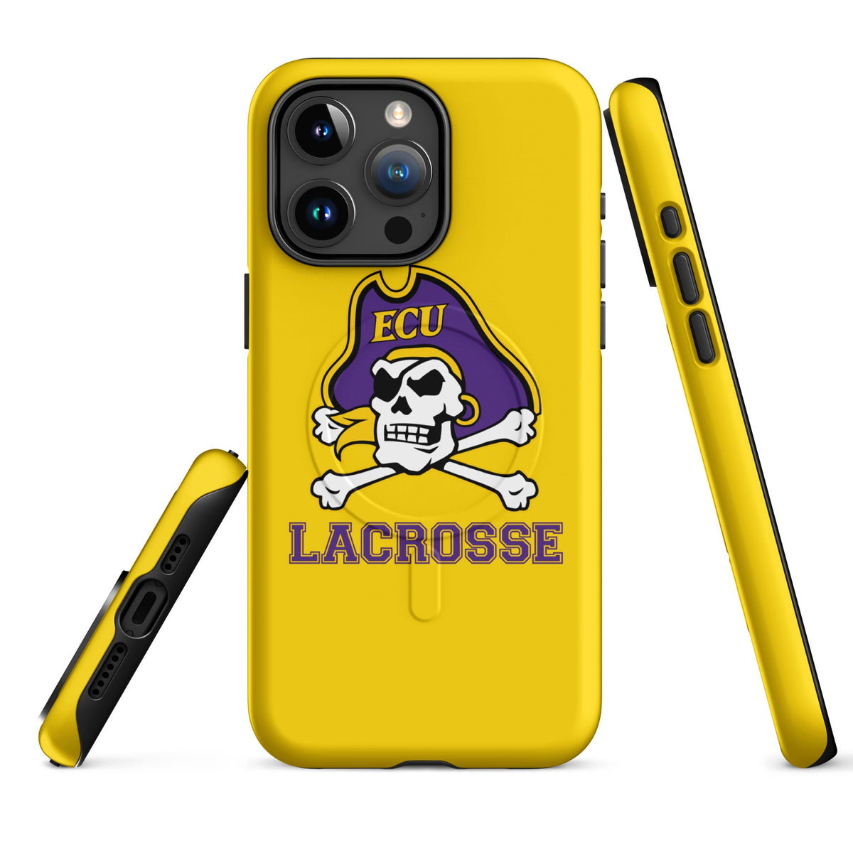 Magsafe Tough Case for iPhone | ECU Club Womens Lacrosse | Ironclad Corsairs Logo