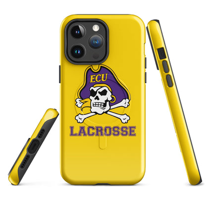 Magsafe Tough Case for iPhone | ECU Club Womens Lacrosse | Ironclad Corsairs Logo