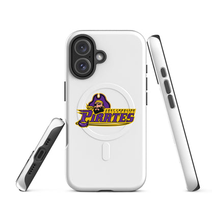 Magsafe Tough Case for iPhone | ECU Club Womens Lacrosse | Pirate Emblem Logo