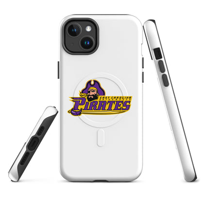 Magsafe Tough Case for iPhone | ECU Club Womens Lacrosse | Pirate Emblem Logo