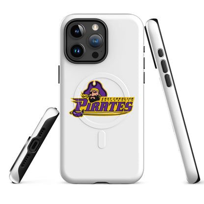 Magsafe Tough Case for iPhone | ECU Club Womens Lacrosse | Pirate Emblem Logo