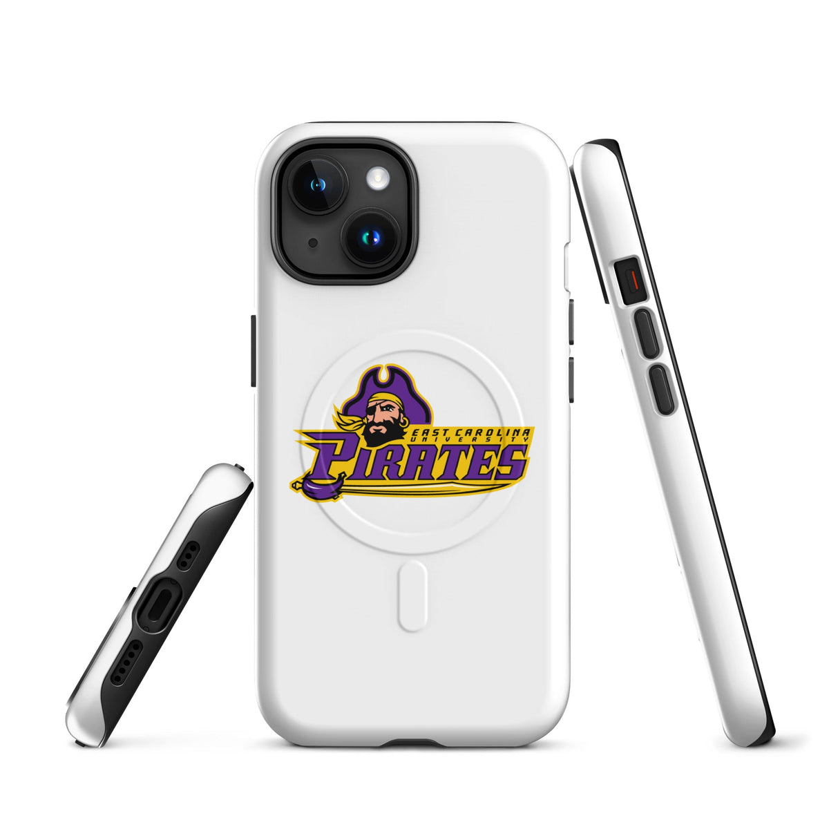 Magsafe Tough Case for iPhone | ECU Club Womens Lacrosse | Pirate Emblem Logo