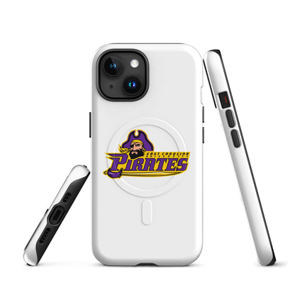 Magsafe Tough Case for iPhone | ECU Club Womens Lacrosse | Pirate Emblem Logo