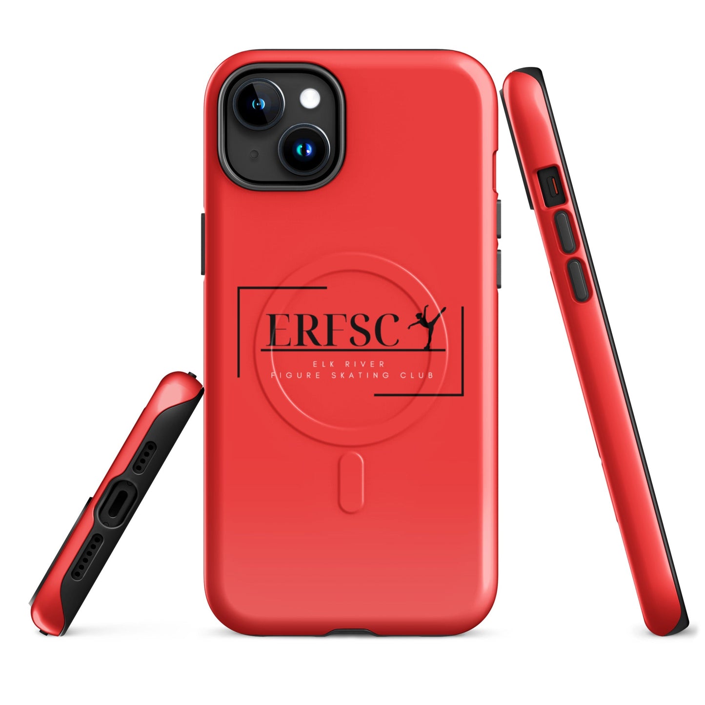 Magsafe Tough Case for iPhone | Elk River Figure Skating Club | Alt Logo 2