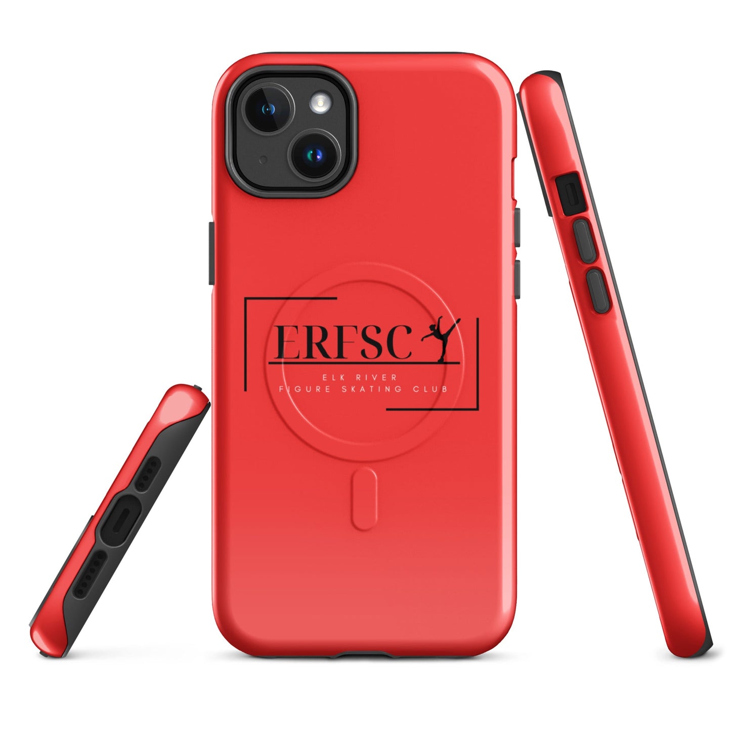 Magsafe Tough Case for iPhone | Elk River Figure Skating Club | Alt Logo 2