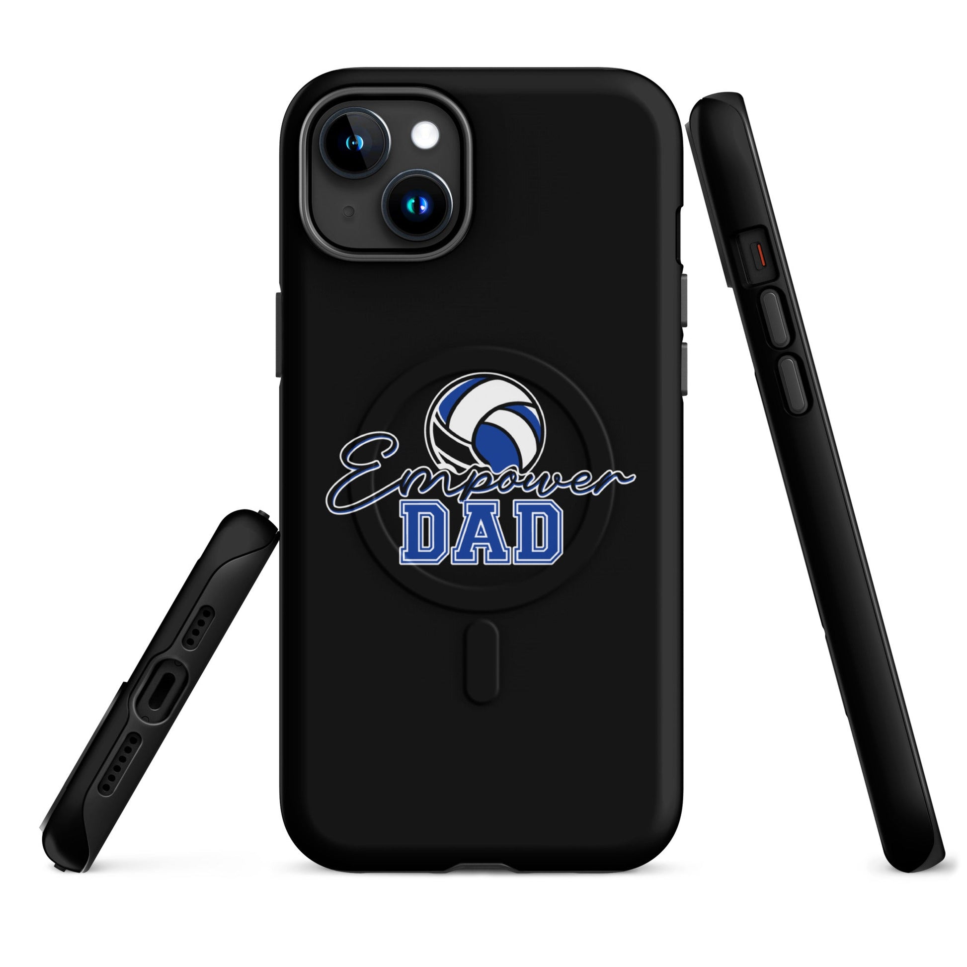 Magsafe Tough Case for iPhone | Empower Volleyball Club | Dad Crest Logo