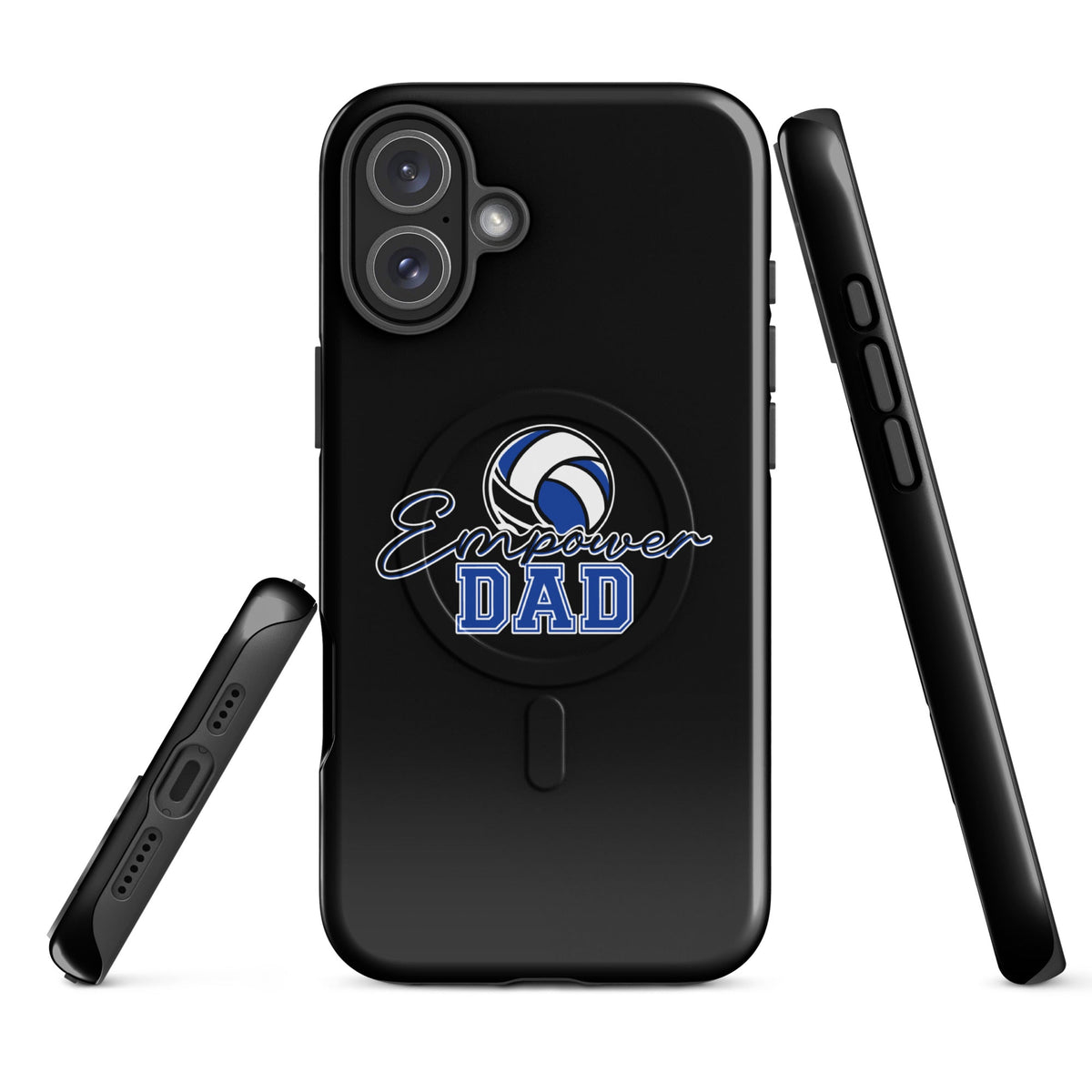Magsafe Tough Case for iPhone | Empower Volleyball Club | Dad Crest Logo