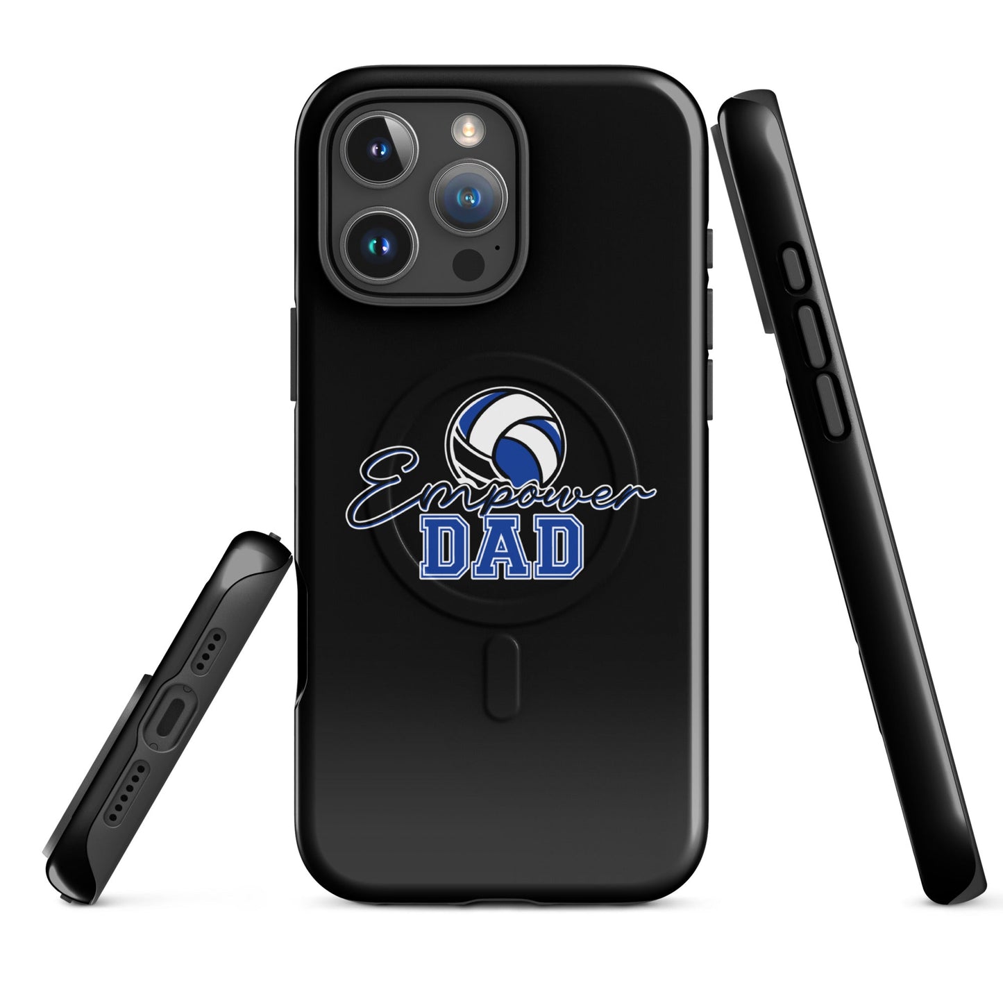 Magsafe Tough Case for iPhone | Empower Volleyball Club | Dad Crest Logo