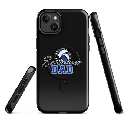 Magsafe Tough Case for iPhone | Empower Volleyball Club | Dad Crest Logo