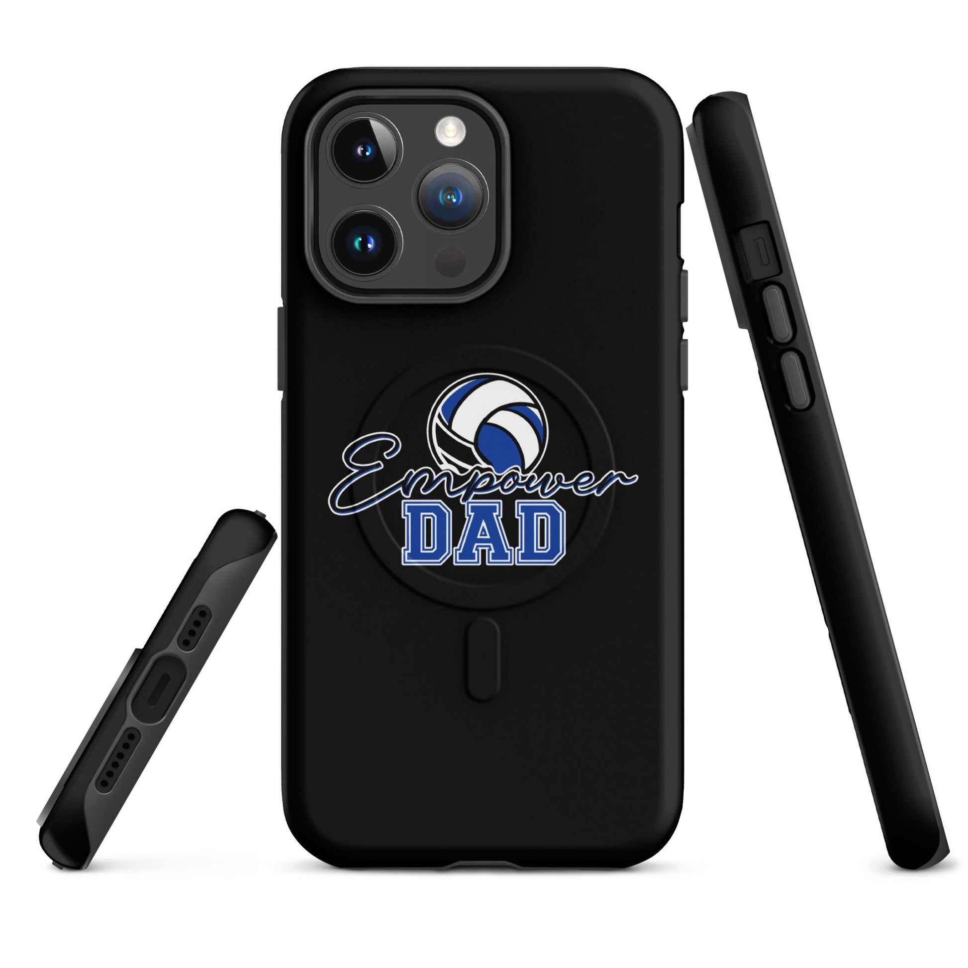 Magsafe Tough Case for iPhone | Empower Volleyball Club | Dad Crest Logo