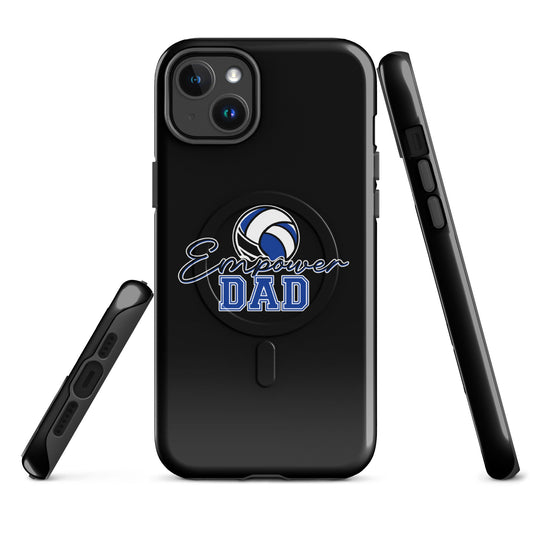 Magsafe Tough Case for iPhone | Empower Volleyball Club | Dad Crest Logo