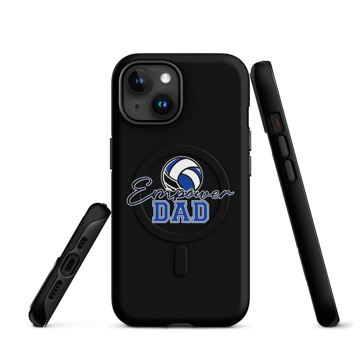 Magsafe Tough Case for iPhone | Empower Volleyball Club | Dad Crest Logo