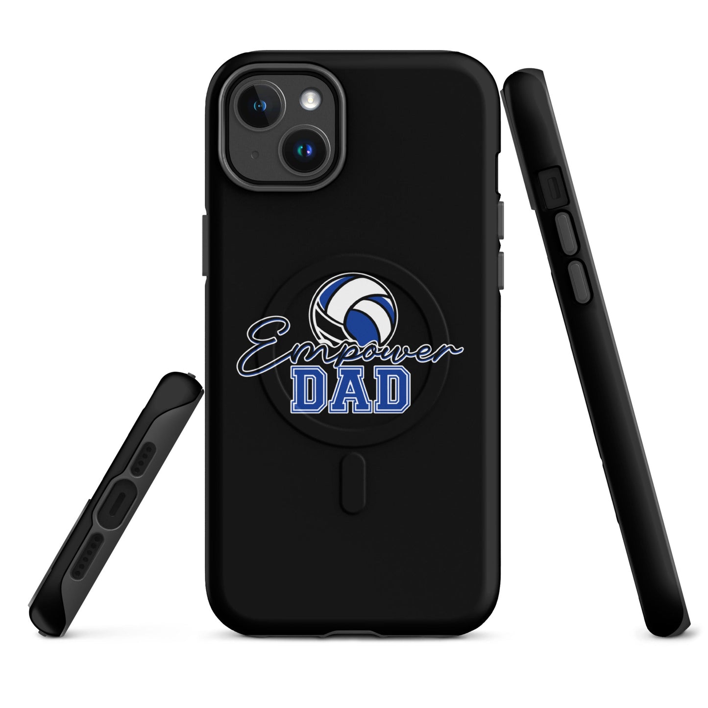 Magsafe Tough Case for iPhone | Empower Volleyball Club | Dad Crest Logo