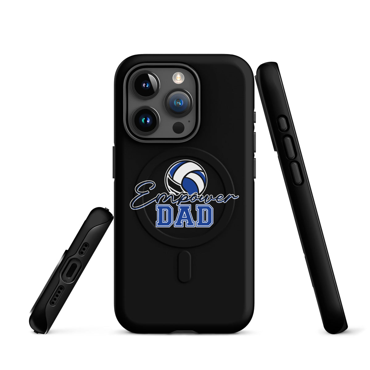 Magsafe Tough Case for iPhone | Empower Volleyball Club | Dad Crest Logo