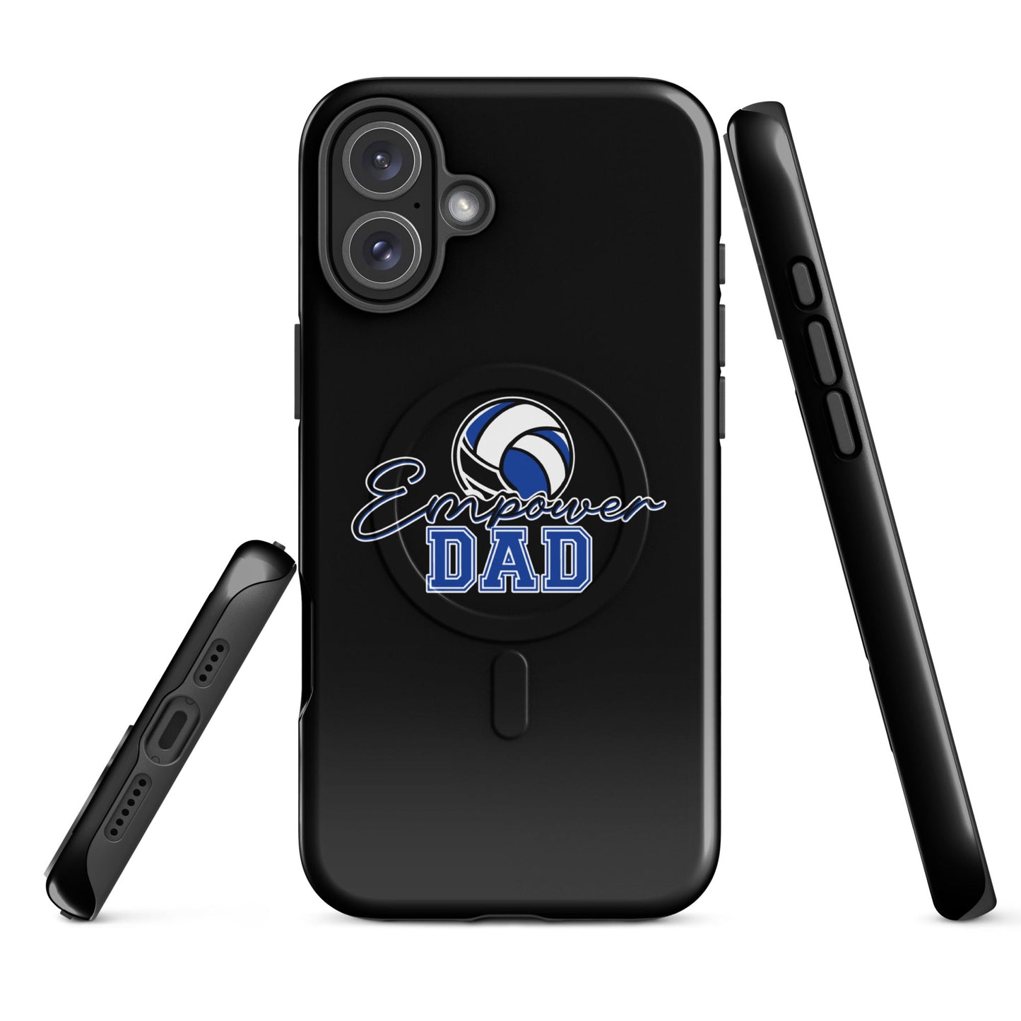 Magsafe Tough Case for iPhone | Empower Volleyball Club | Dad Crest Logo