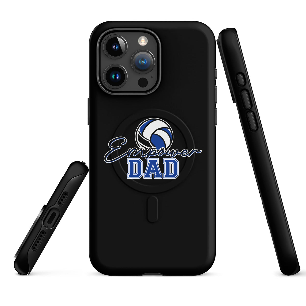 Magsafe Tough Case for iPhone | Empower Volleyball Club | Dad Crest Logo