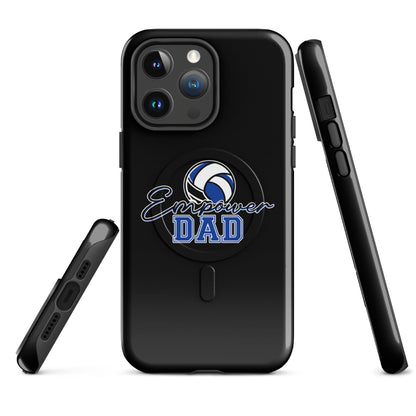 Magsafe Tough Case for iPhone | Empower Volleyball Club | Dad Crest Logo